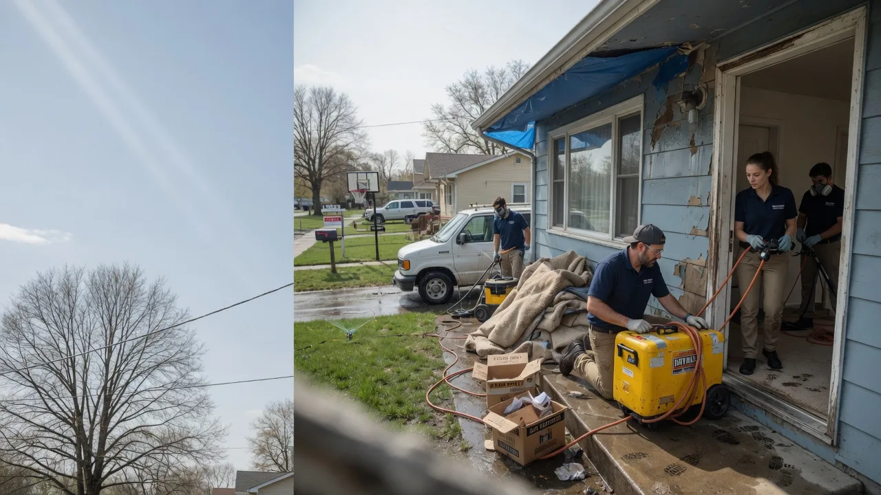 Basement Flood Cleanup in Dayton, PA near me